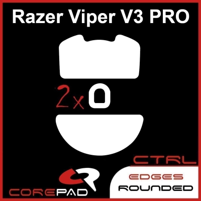 X-RAYPAD Jade Obsidian Mouse Skates Tiger EspTiger Ice Arc Corepad Skatez CTRL Razer Viper V3 Pro
